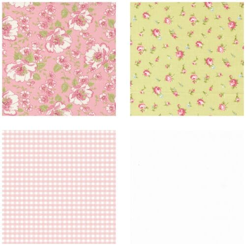 baby quilt kit fabric card
