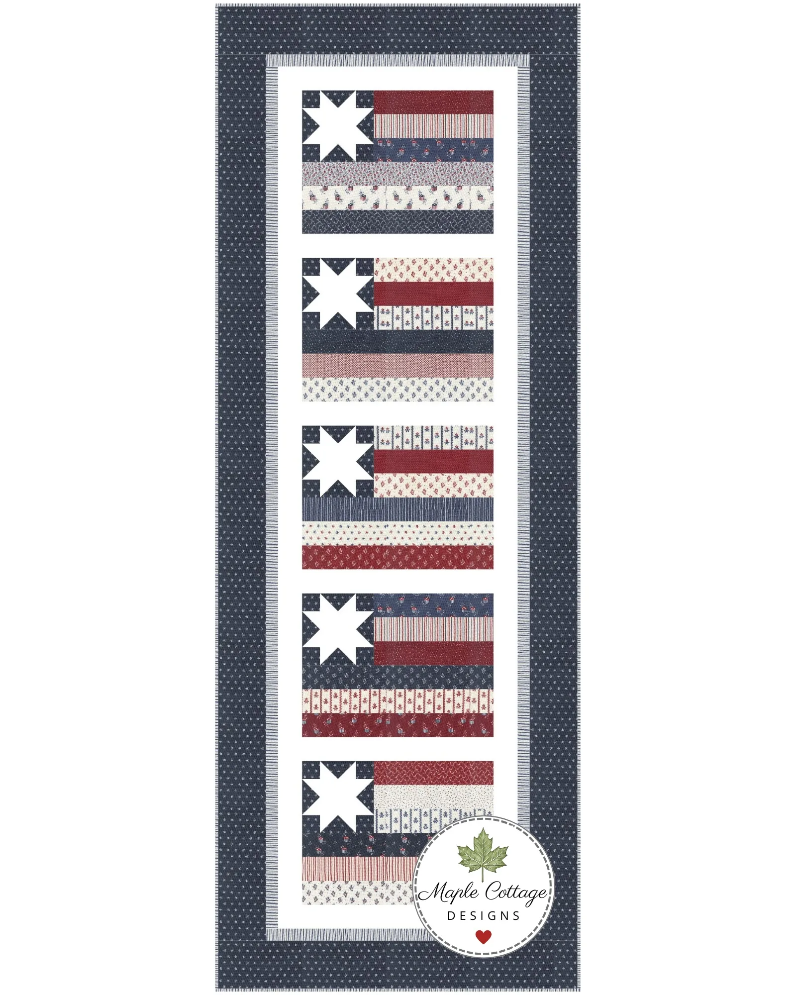 Liberty Stars Quilt Pattern PDF - Image 4