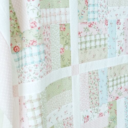 baby quilt pattern Garden Trellis