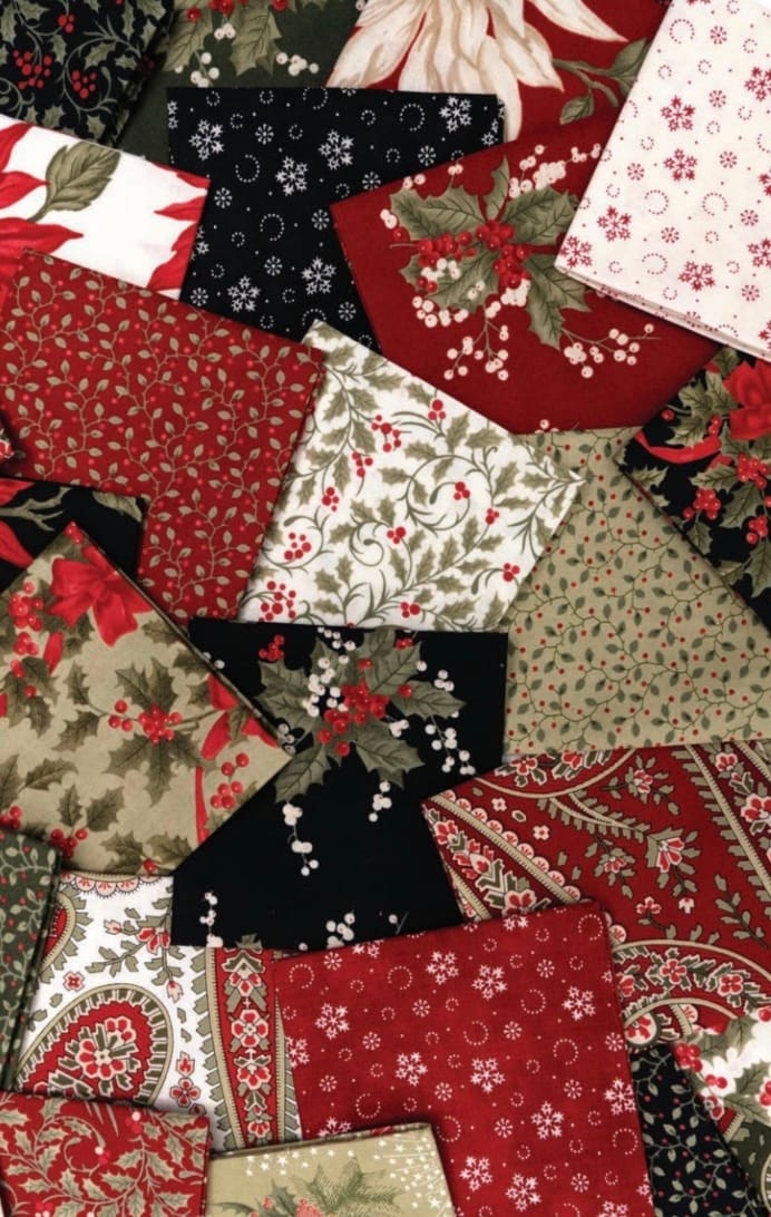 Candlelight Christmas Layer Cake Fabric Precut 10" Stacker - Image 5