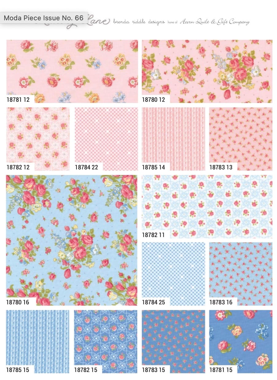 Memory Lane fabric card 2