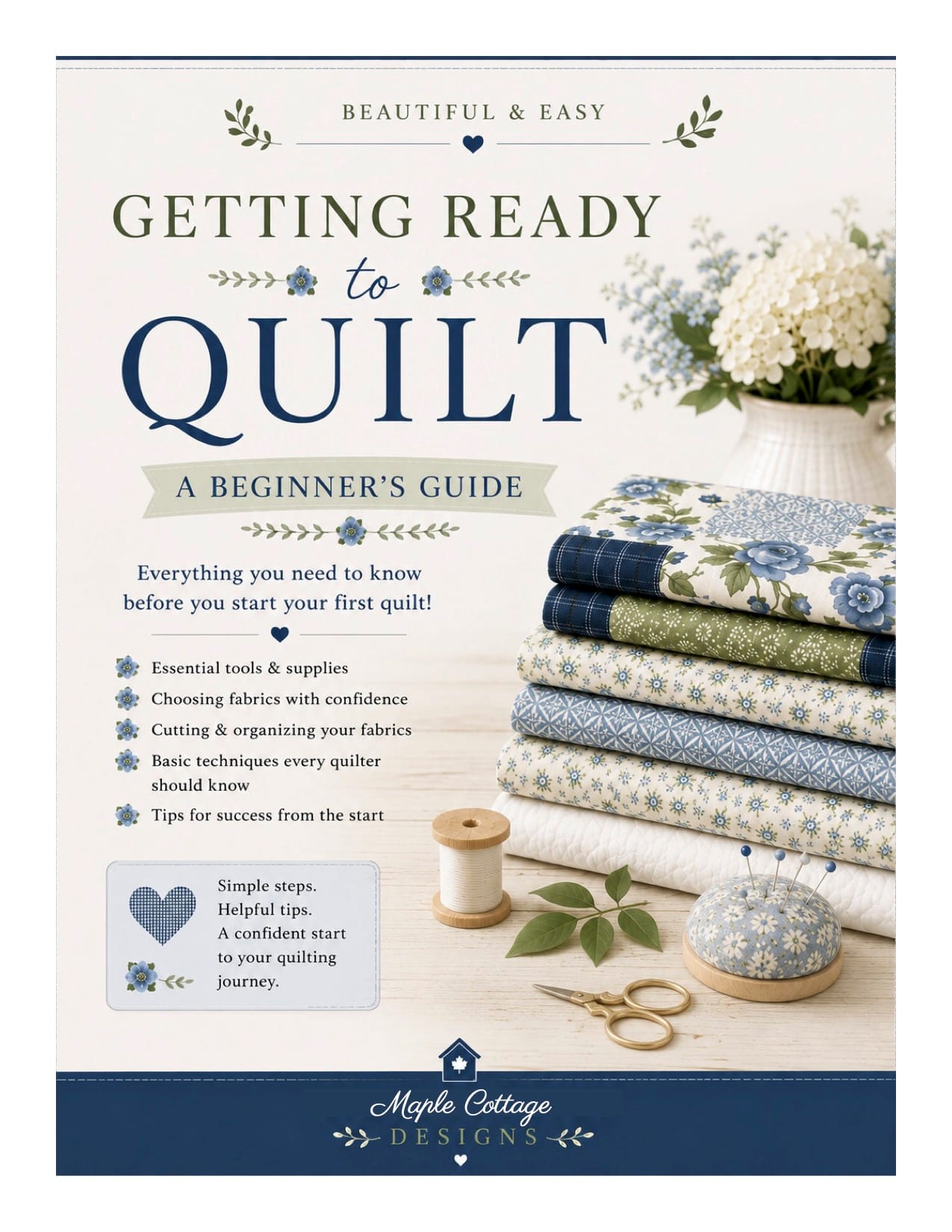 Getting Ready to Quilt cover 2