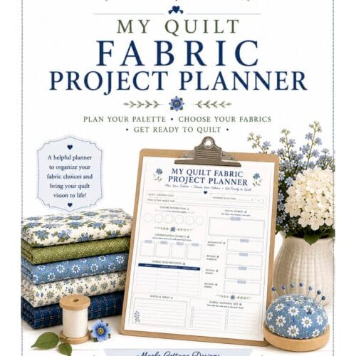 My Quilt Fabric Planner - $0 (Free Download)