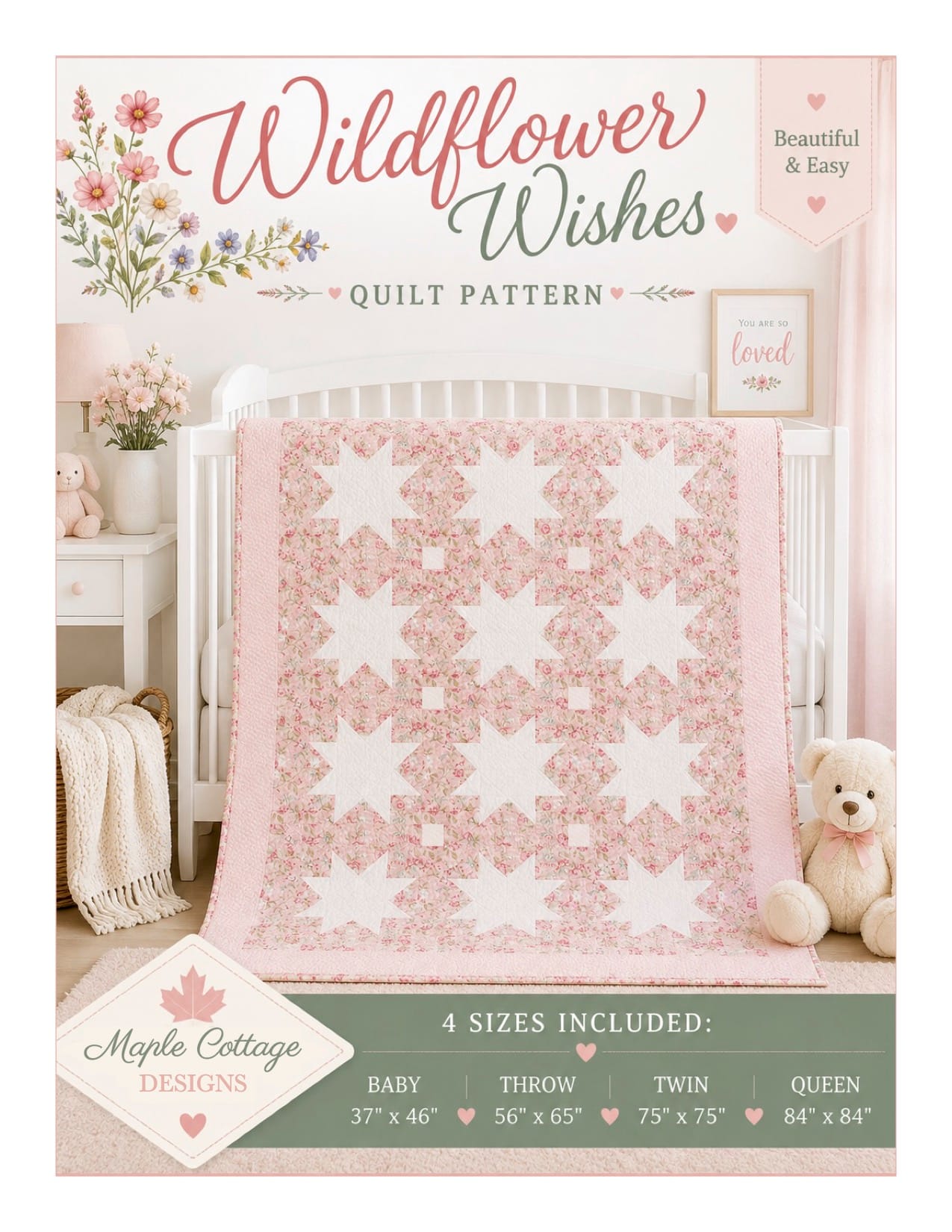 Wildflower Wishes MCD cover pattern