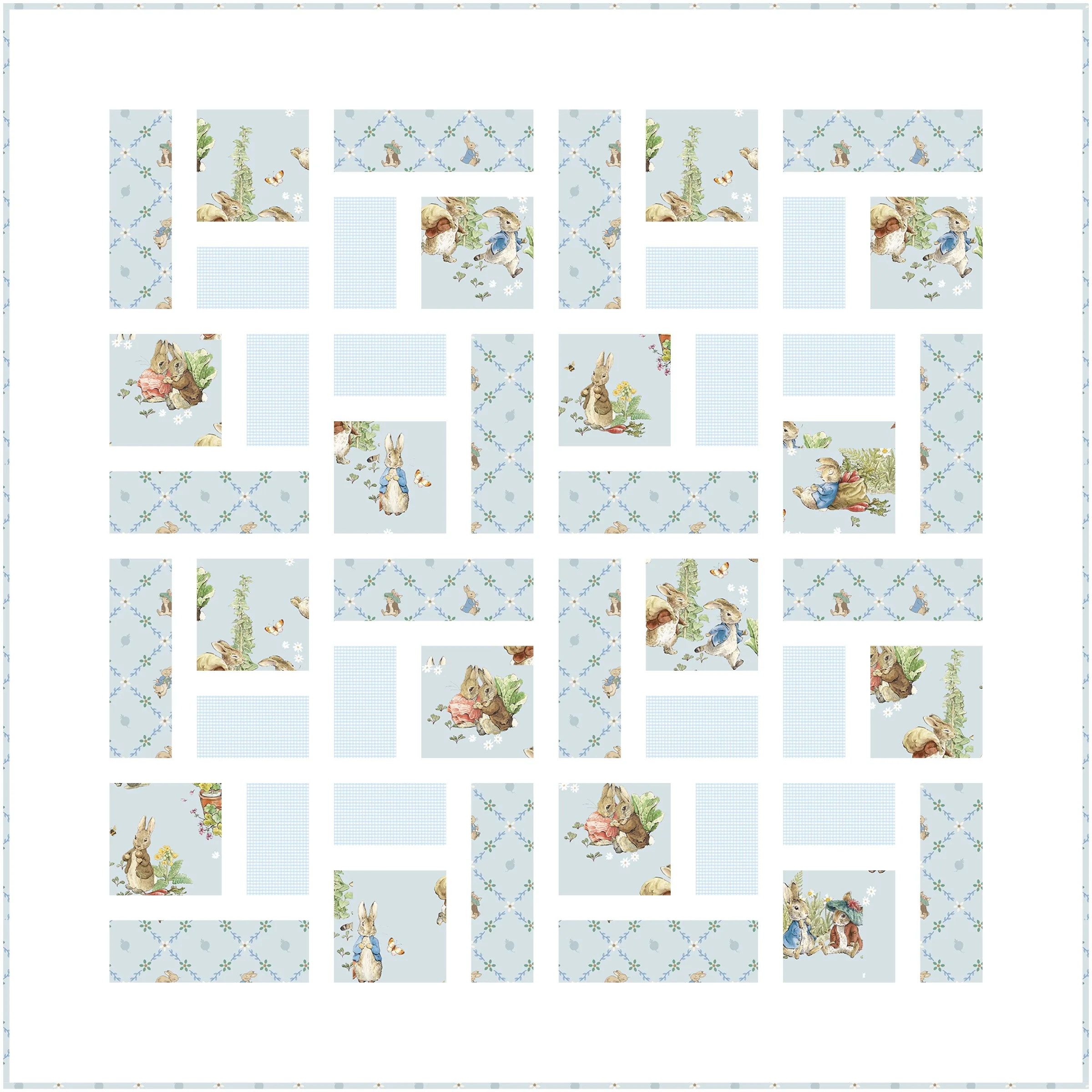 baby quilt kit for baby boy quilts