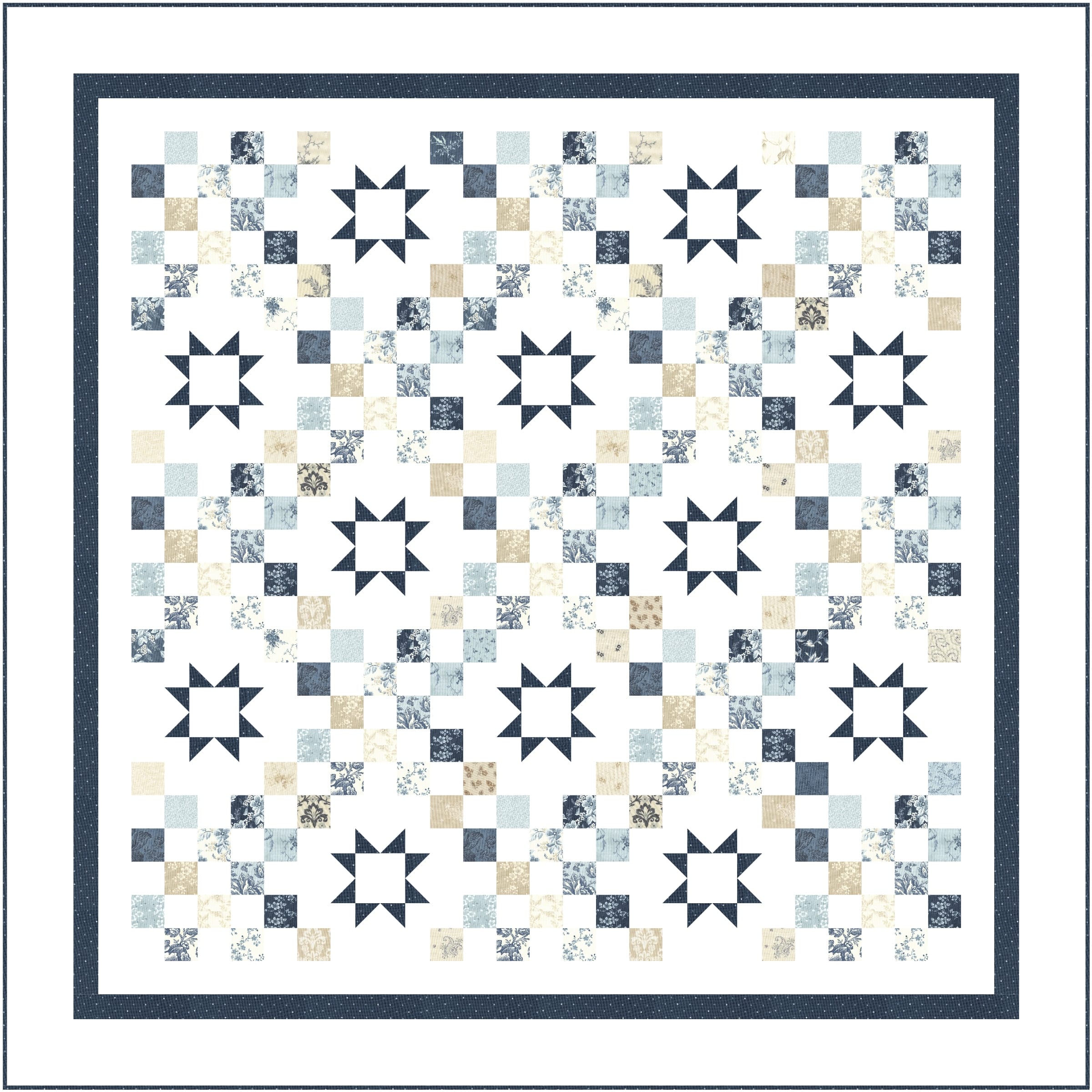 Starlight Meadow Quilt Pattern - Image 2