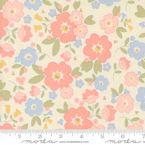 31790-11 Handmade Sweetness fabric Vintage Blooms Porcelain