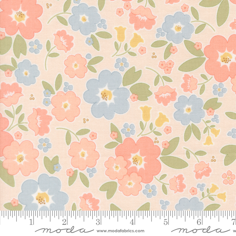 Handmade Sweetness Fabric Vintage Blooms Blush 31790 15 - Image 2