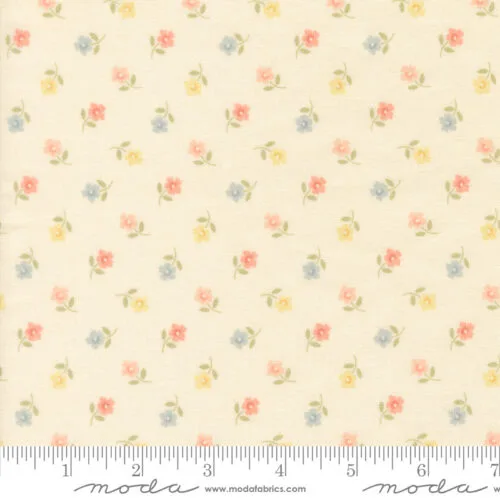 31794-11 Handmade Sweetness fabric posies porcelain