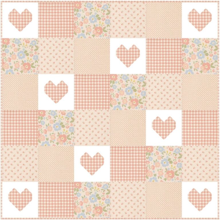 Patchwork of Love baby quilt kit