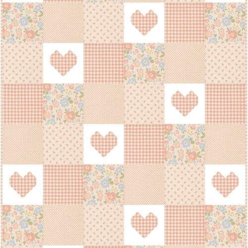 Patchwork of Love crib quilt kit