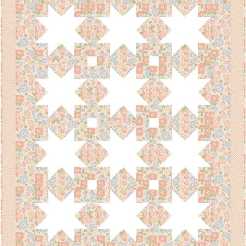 Wildflower Wishes Baby Quilt Kit in Handmade Sweetness